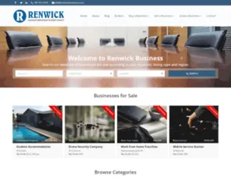Renwickbusiness.co.za(Renwick Business Network) Screenshot
