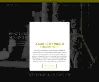 Renz-LAW.com(Renz Law) Screenshot