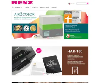 Renz.com(Home : Renz) Screenshot