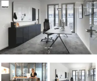 Renz.de(Office furniture and Conference room solutions) Screenshot