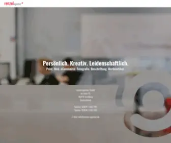 Renzel-Agentur.de(Verkaufsföderung) Screenshot