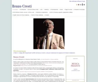 Renzocresti.com(Renzo Cresti) Screenshot