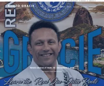 Renzogracieri.com(Renzo Gracie RI) Screenshot