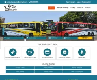 Reobus.in(Reo India Travels) Screenshot