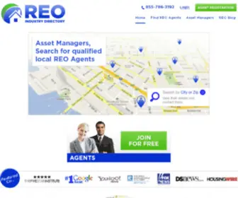 Reoindustrydirectory.com(REO Industry Directory) Screenshot