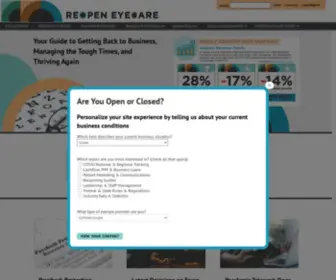 Reopeneyecare.com(いちごキャンディ) Screenshot