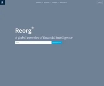 Reorg-Research.com(Reorg) Screenshot