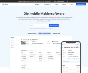 Reo.so(Die mobile Maklersoftware) Screenshot