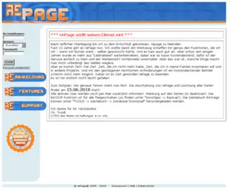 Repage3.de(Repage3) Screenshot