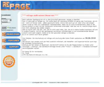 Repage.de(Repage) Screenshot