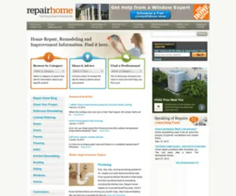 Repair-Home.com(Kitchen, Bathroom, Window, HVAC and Other Home Improvements) Screenshot