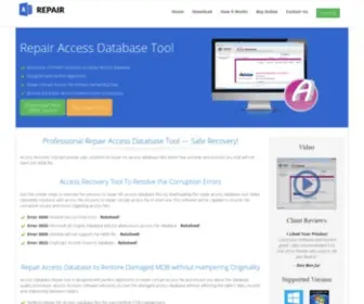 Repairaccessdatabase.net(Expertise Repair Access Database Tool To Retain MDB/ACCDB Files) Screenshot