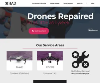 Repairadrone.com(Sensofly Drone Repair) Screenshot