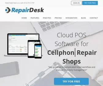 Repairdesk.co(Repair Shop Software For Cell Phone & Computer Stores) Screenshot
