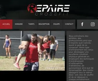 Repairecrossfit.com(CrossFit à Blainville) Screenshot