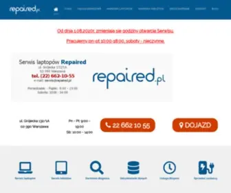 Repaired.pl(Naprawa i serwis laptopów warszawa) Screenshot