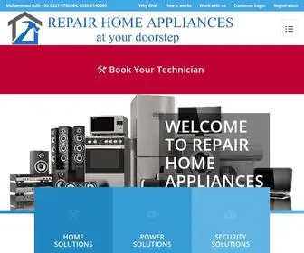 Repairhomeappliances.com(Repair Home Appliances) Screenshot