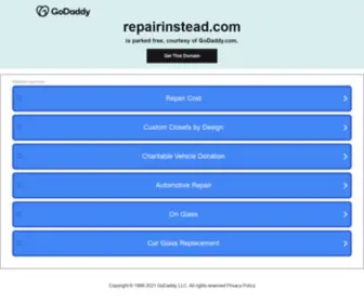 Repairinstead.com(Repair Instead) Screenshot