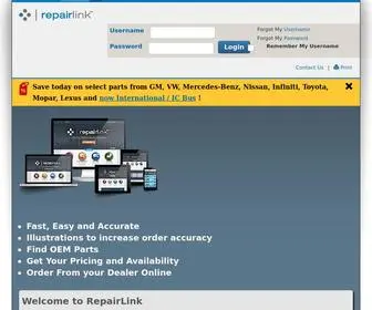Repairlinkshop.com Screenshot