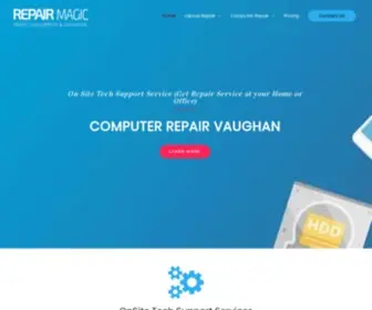 Repairmagic.ca(Computer Repair & On) Screenshot