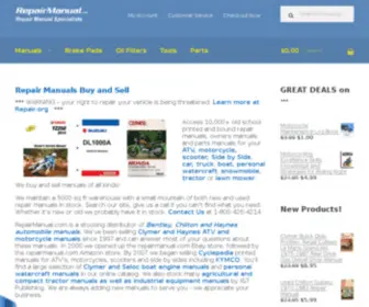 Repairmanuals.com(Repair Manuals Online) Screenshot