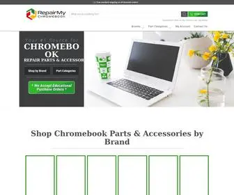 Repairmychromebook.com(We have been around since 1986 and started selling parts online in 2005. Our goal) Screenshot