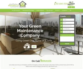 Repairplus.sa(REPAIRPLUS Home Maintenance Company in Riyadh) Screenshot