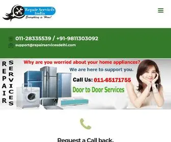 Repairservicesdelhi.com(Home Appliance Repair Service Delhi) Screenshot