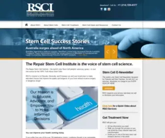 Repairstemcells.org(SARMS Science) Screenshot