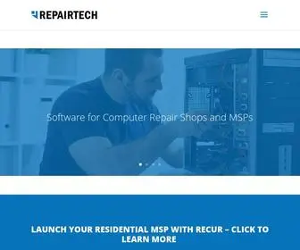 Repairtechsolutions.com(Software for Computer Repair Shops and MSPs) Screenshot