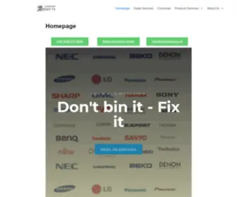 Repairtv.co.uk(Repair TV) Screenshot