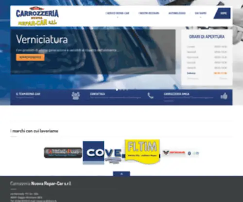 Repar-Car.it(Carrozzeria Nuova Reparcar S.R.L) Screenshot