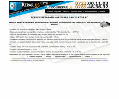 Repar.us(Reparatii Calculatoare La Domiciliu) Screenshot