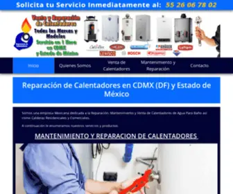 Reparaciondecalentadores.com.mx(REPARACION DE CALENTADORES DE PASO) Screenshot