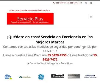 ReparacionderefrigeradoresCDMX.com(Servicio Plus) Screenshot