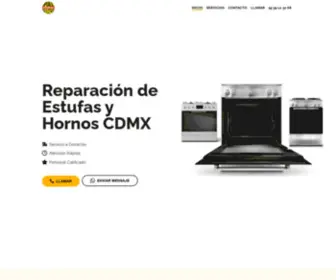 Reparacionesfullservice.com(Reparación de Estufas y Hornos CDMX) Screenshot