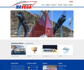 Reparacionesnavalesencanarias.com(Navega Factory) Screenshot