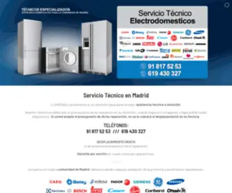 Reparaoficialmadrid.com(Servicio) Screenshot