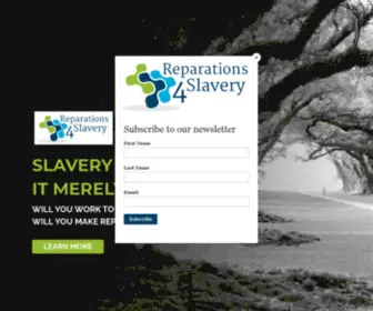 Reparations4Slavery.com(Reparations4Slavery) Screenshot