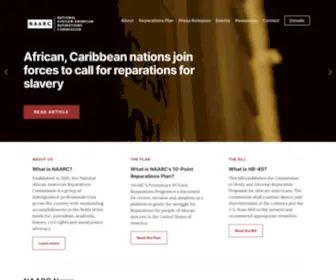 Reparationscomm.org(The National African) Screenshot