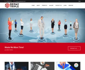 Repaytriple.com(REPAY TRIPLE) Screenshot