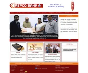 Repcobank.com(Repco Bank) Screenshot
