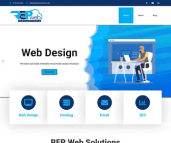 Repdesigns.com(REP WEB DESIGNS) Screenshot