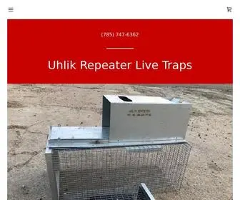 Repeatertrap.com(Uhlik Repeater Rat Trap) Screenshot