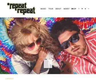 Repeatrepeatmusic.com(Repeat repeat) Screenshot