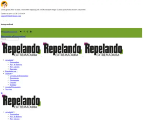 Repelando.com(Extremadura) Screenshot