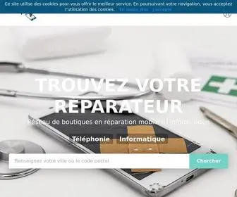 Repfone.fr(Réseau de réparateurs en téléphonie mobile) Screenshot