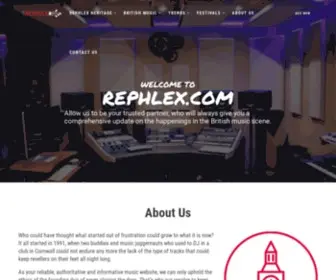 Rephlex.com(UK’s) Screenshot