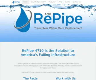 Repipe4710.com(4710™) Screenshot