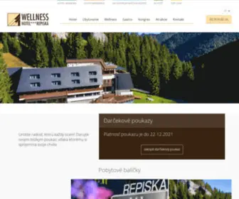 Repiska.sk(Wellness Hotel Repiská) Screenshot